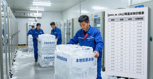 枣庄降温冰块多少钱一吨？本地制冰厂报价来了